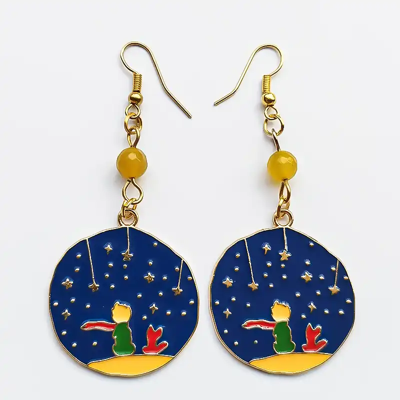 گوشواره زنانه مدل شازده کوچولو