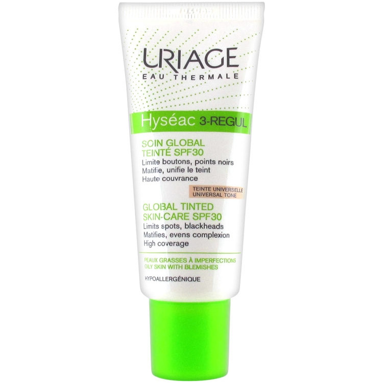 کرم ضد جوش رنگی اوریاژ سری Hyseac مدل 3regul spf30 حجم ۴۰ میلی لیتر