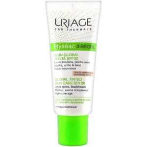 کرم ضد جوش رنگی اوریاژ سری Hyseac مدل 3regul spf30 حجم 40 میلی لیتر