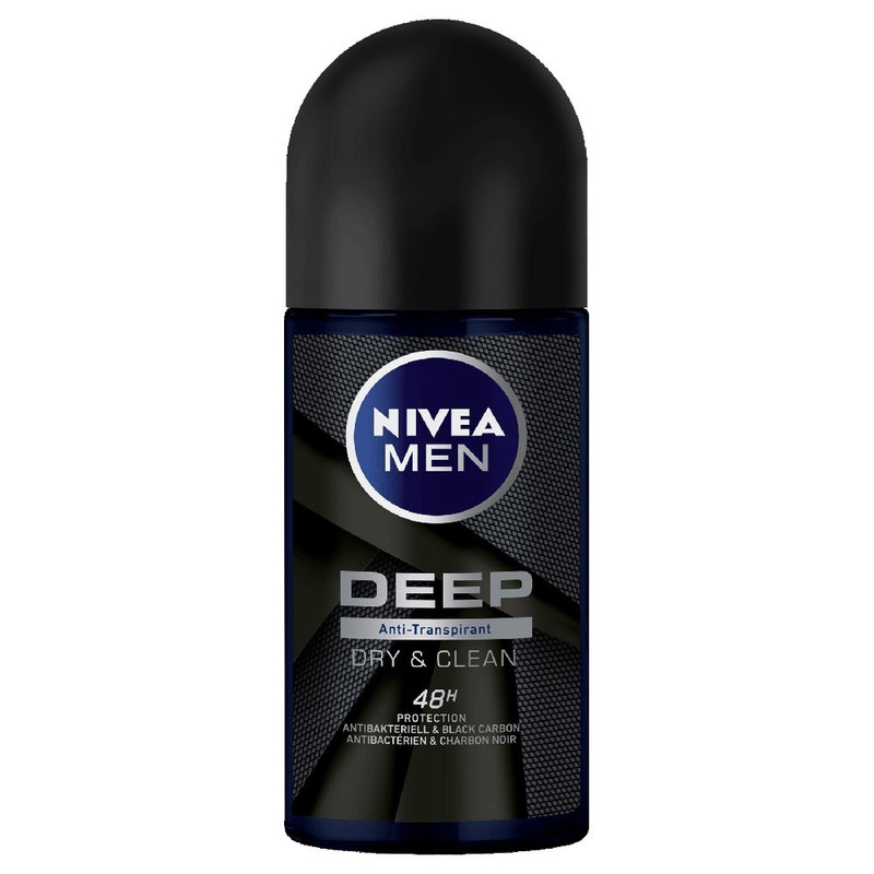 رول ضد تعریق مردانه نیوآ مدل deep dry& clean feel حجم 50 میلی لیتر