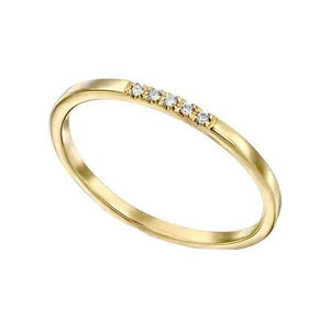  انگشتر طلا 18 عیار زنانه قیراط کد GH5317
