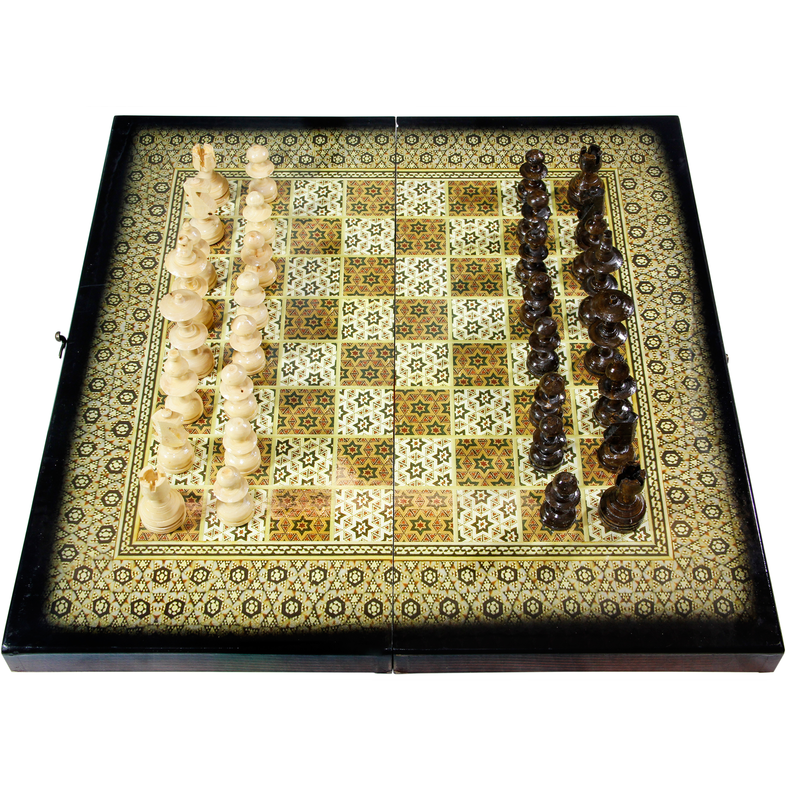 شطرنج الف با طرح تذهیب کد 520