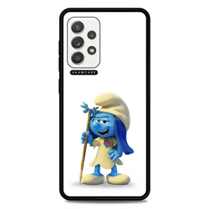 AKAM AMC-WSGA52-SMURFS-21 Cover For Samsung Galaxy A52