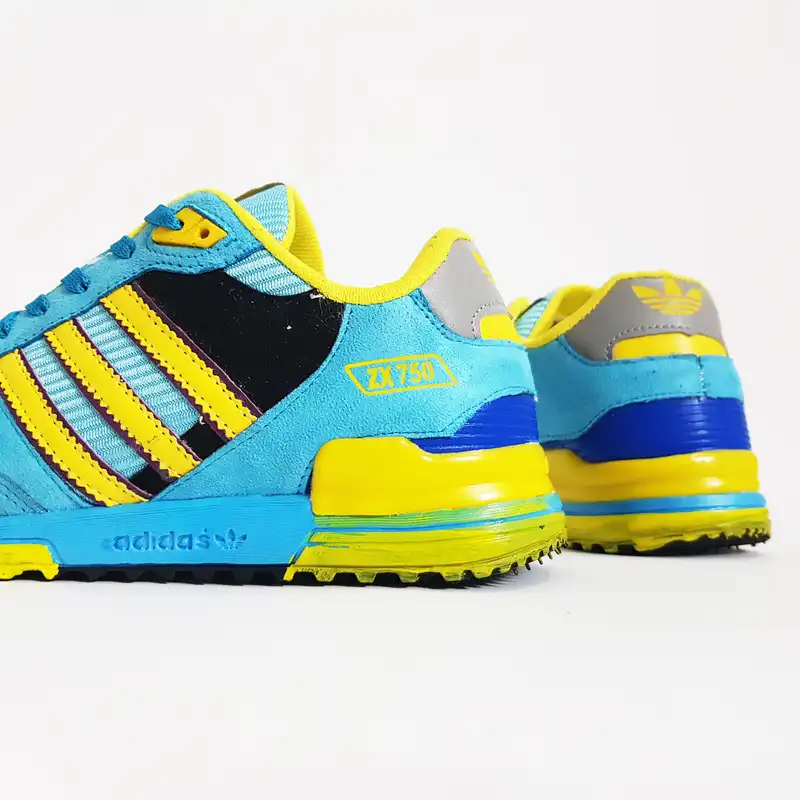 کفش پیاده روی مدل ZX 750 QQQ 9090 رنگ آبی