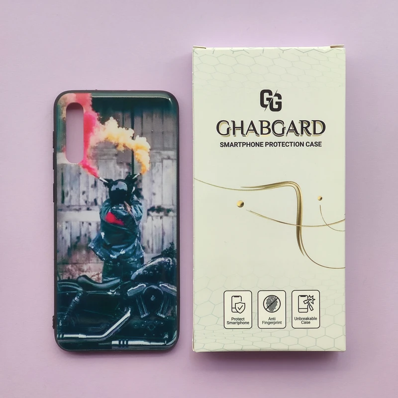 کاور قاب گارد مدل دور ژله ای مشکی پسرانه مناسب برای گوشی موبایل سامسونگ Galaxy A50 / A50S / A30S