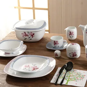  سری کواترو سرویس چینی زرین27 پارچه غذاخوری سری کواترو والنسیادرجه یک