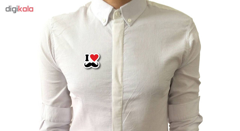پیکسل مدل I Love Mustache