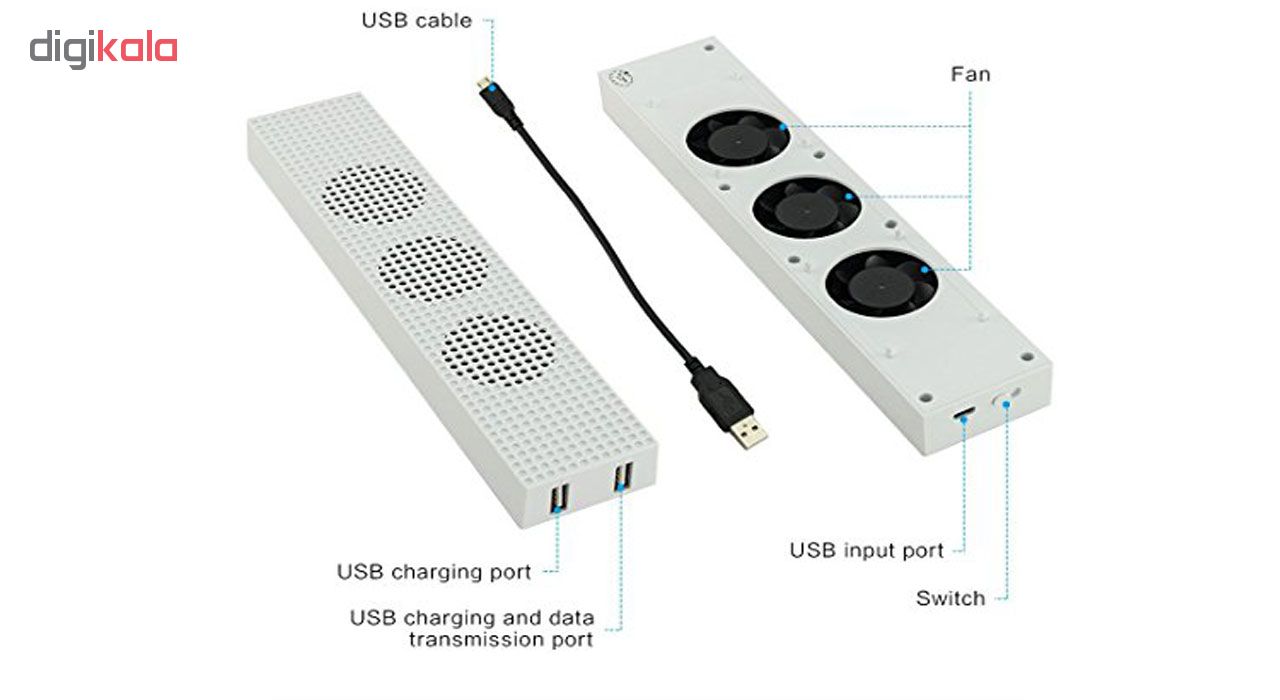 فن خنک کننده مدل TYX-619 مناسب ایکس باکس وان اس