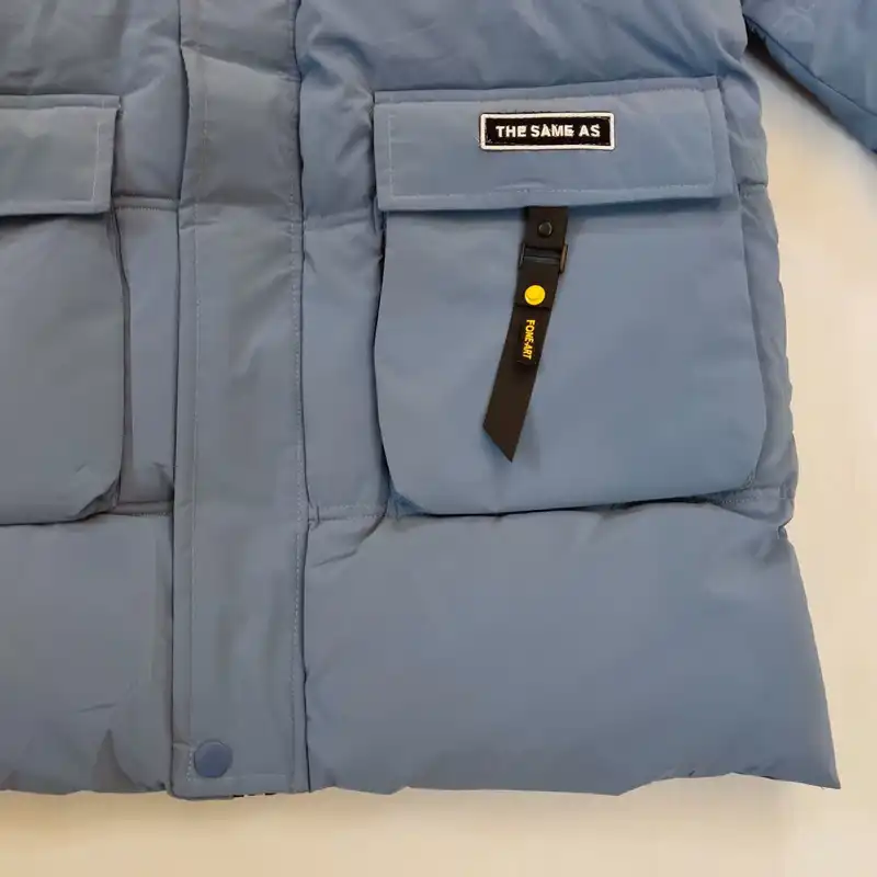 کاپشن پسرانه مدل  اچ جیب جلو