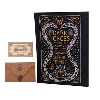دفتر یادداشت بیگای استودیو طرح کتاب دفاع شخصی در برابر جادوی سیاه هری پاتر به همراه پاکت ونامه هاگوارتز