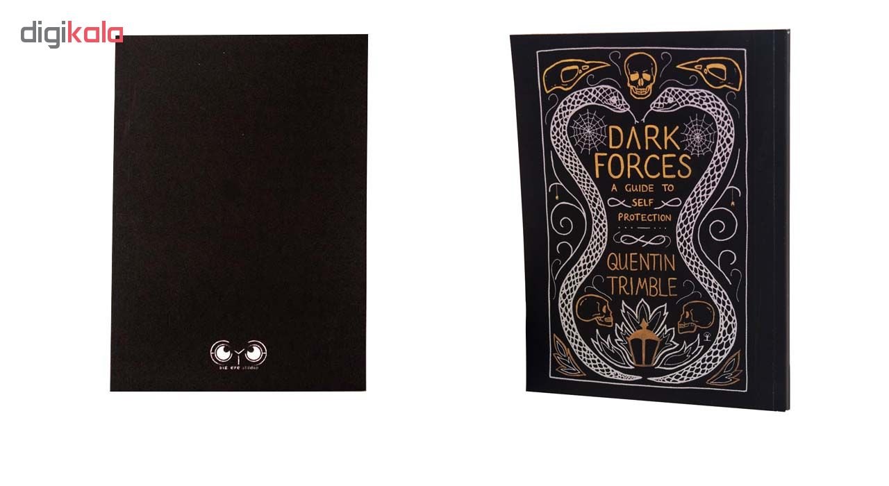 دفتر یادداشت بیگای استودیو طرح کتاب دفاع شخصی در برابر جادوی سیاه هری پاتر به همراه پاکت ونامه هاگوارتز
