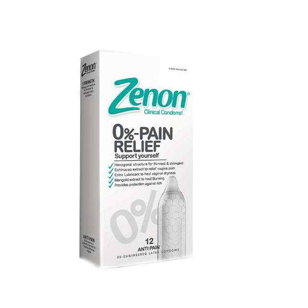 کاندوم زنون مدل PAIN RELIEF بسته 12 عددی کاندوم زنون مدل PAIN RELIEF بسته 12 عددی
