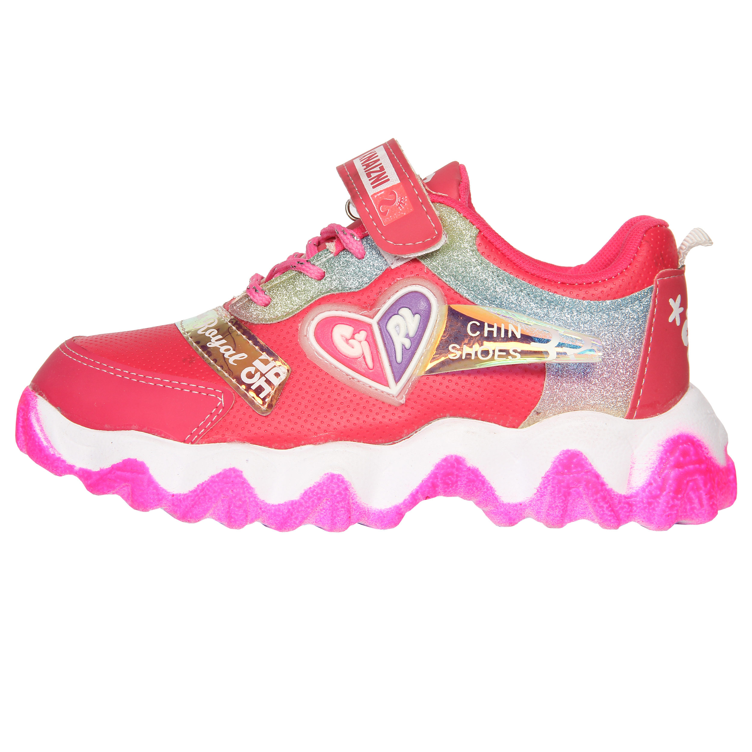 کفش مخصوص پیاده روی بچگانه مدل قلب