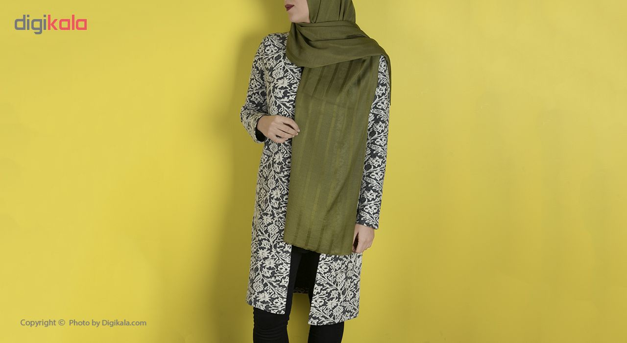 شال زنانه پارمیس طرح لاین مدل DS111