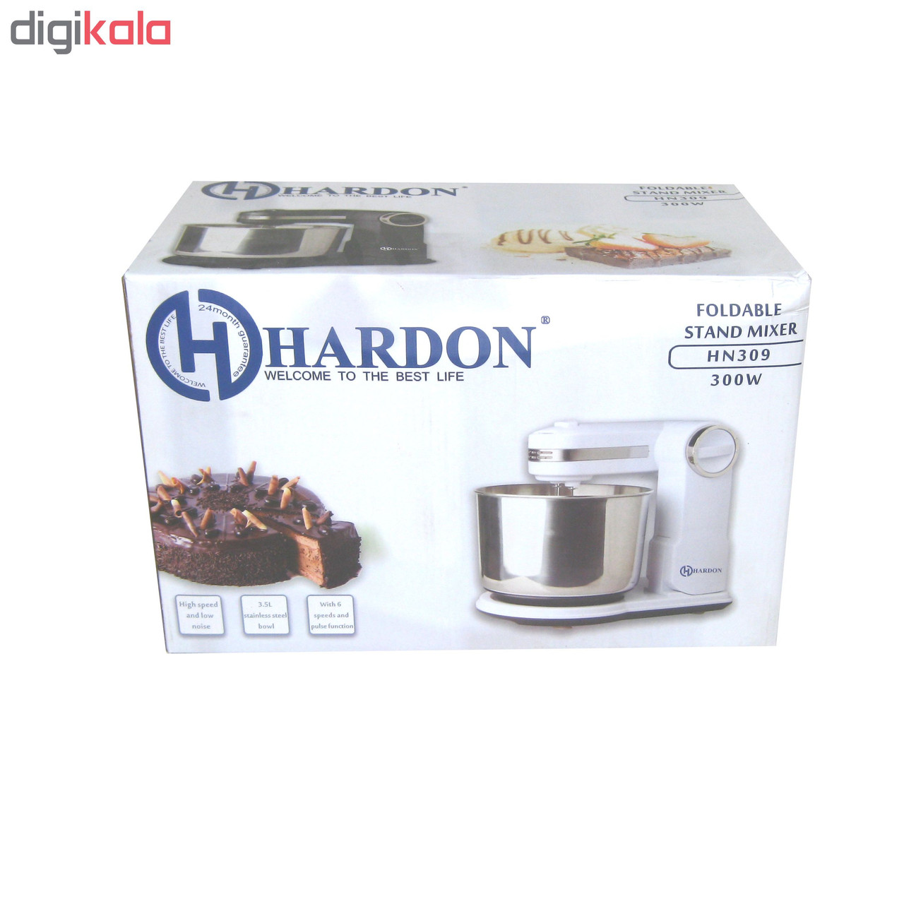 همزن کاسه دار هاردون مدل HN309