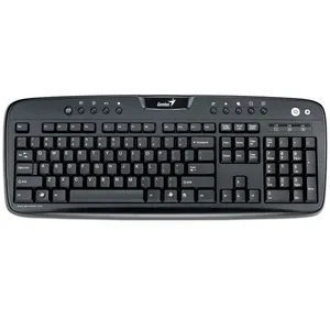 کیبورد مالتی‌مدیای جنیوس مدل KB-220e با رابط USB
