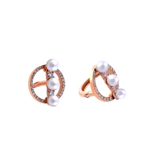 گوشواره طلا 18 عیار زنانه مدل 10864