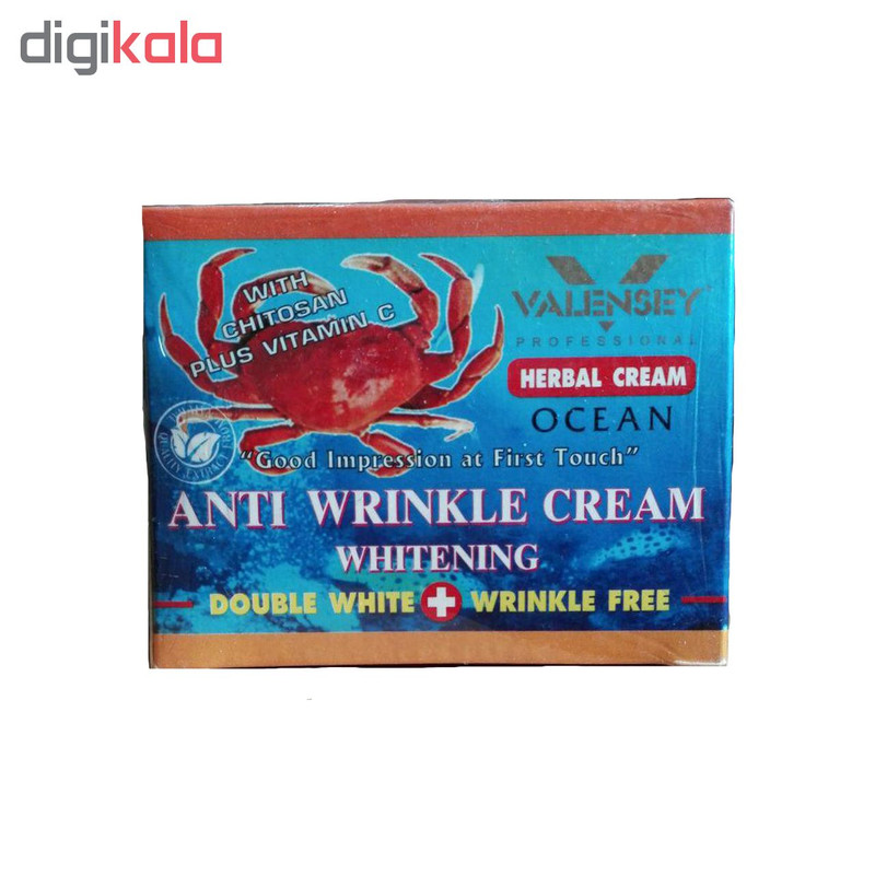کرم ضد چروک خرچنگ والنسی مدل Ocean حجم 100 میلی لیتر کرم ضد چروک خرچنگ والنسی مدل Ocean حجم 100 میلی لیتر