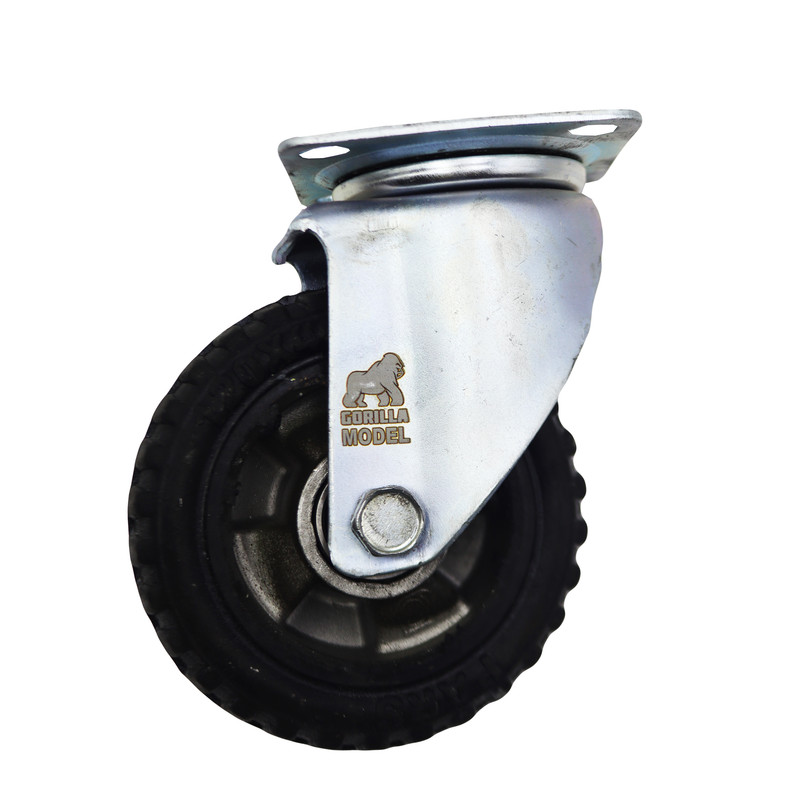 چرخ کفی‌دار مدل گوریلا کد YP-GARDAN-35*120MM