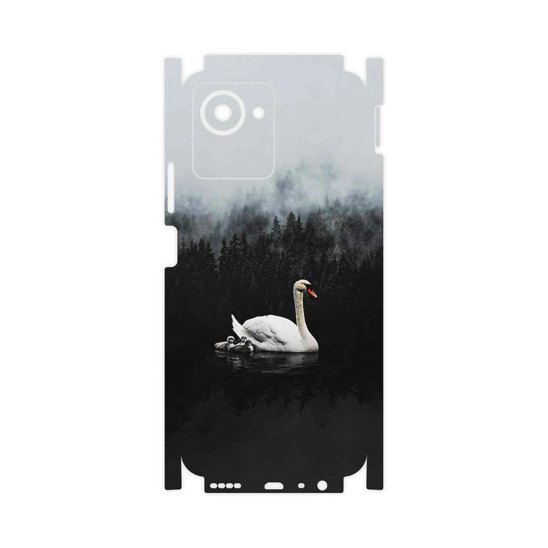 برچسب پوششی ماهوت مدل Swan_Lake-FullSkin مناسب برای گوشی موبایل ریلمی C30s