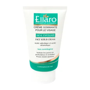 پاک کننده صورت الارو سری Akne Exfoliate مدل Face Scrub Cream حجم ۱۰۰ میلی لیتر