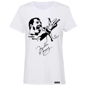 تی شرت آستین کوتاه زنانه 27 مدل Freddie Mercury کد MH935