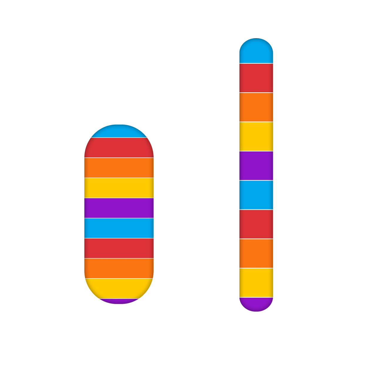 سوهان ناخن مدل رنگی کد 789 بسته 2 عددی