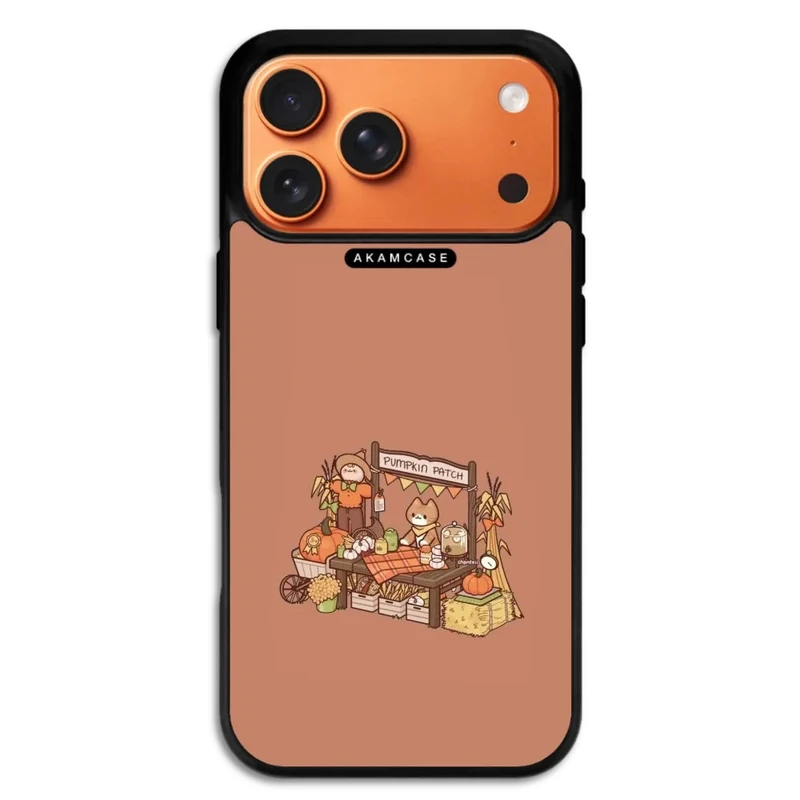 کاور آکام مدل AMC-WA17PROMAX-PUMPKIN-3 مناسب برای گوشی موبایل اپل iPhone 17 Pro Max