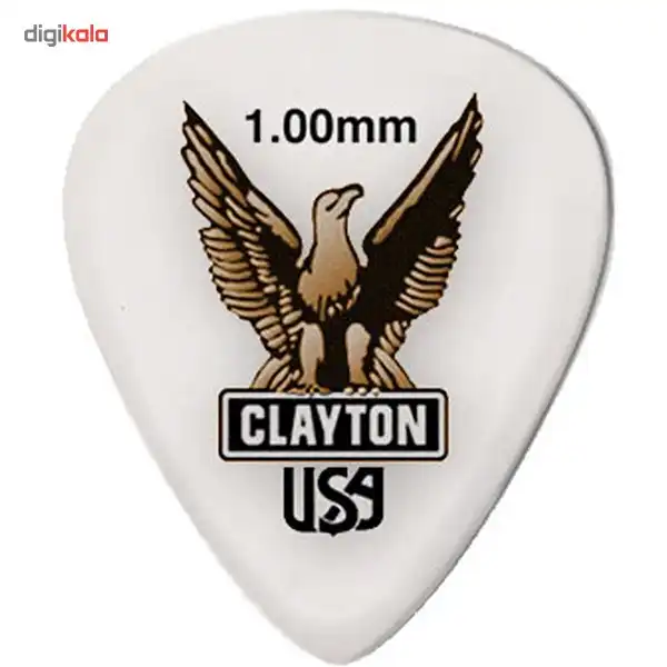 پیک گیتار الکتریک کلایتون مدل Acetal 1 mm