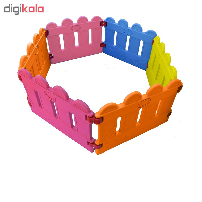 پارک بازی کودک طرح نرده ای کد 5033-1 پارک بازی کودک طرح نرده ای کد 5033-1