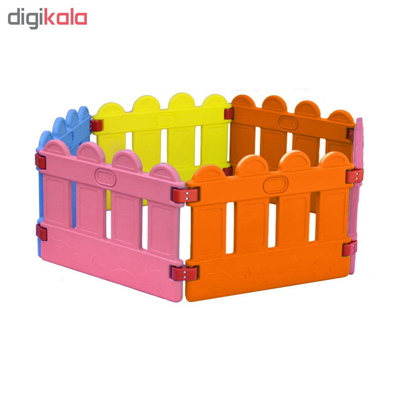 پارک بازی کودک طرح نرده ای کد 5033-1 پارک بازی کودک طرح نرده ای کد 5033-1