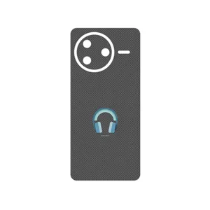 MAHOOT Minimal Headphone Icon Cover Sticker for Xiaomi Poco F7 Pro