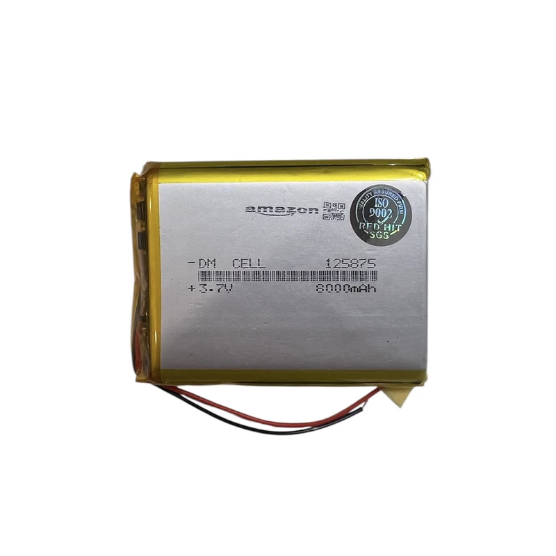 باتری لیتیوم پلیمر آمازون مدل 01 ظرفیت 8000 میلی‌آمپر ساعت