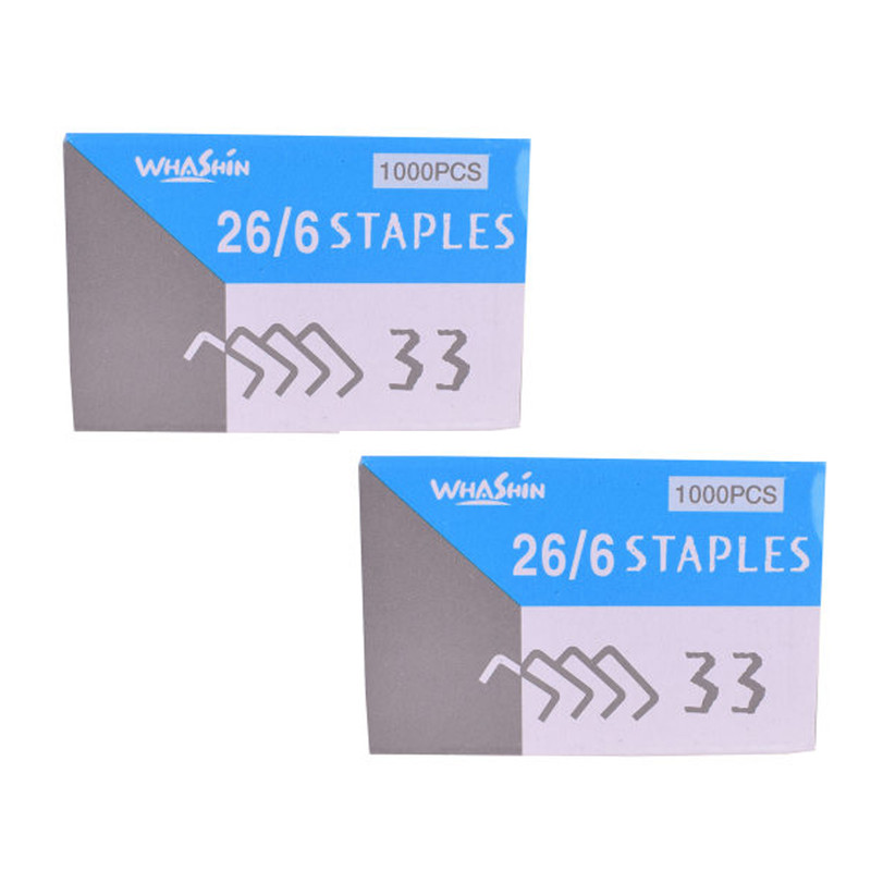 سوزن منگنه واشین کد 11 سایز 26/6 بسته 2000عددی