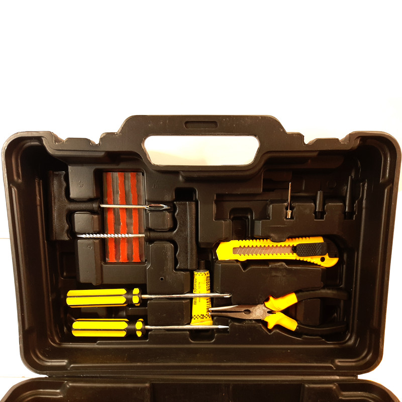 کمپرسور باد فندکی کمل مدل WE-0014 مجموعه 14 عددی