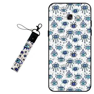 Megafone Devil eye 6464 Cover for Samsung Galaxy A7 2017 / A720 With Wrist strap