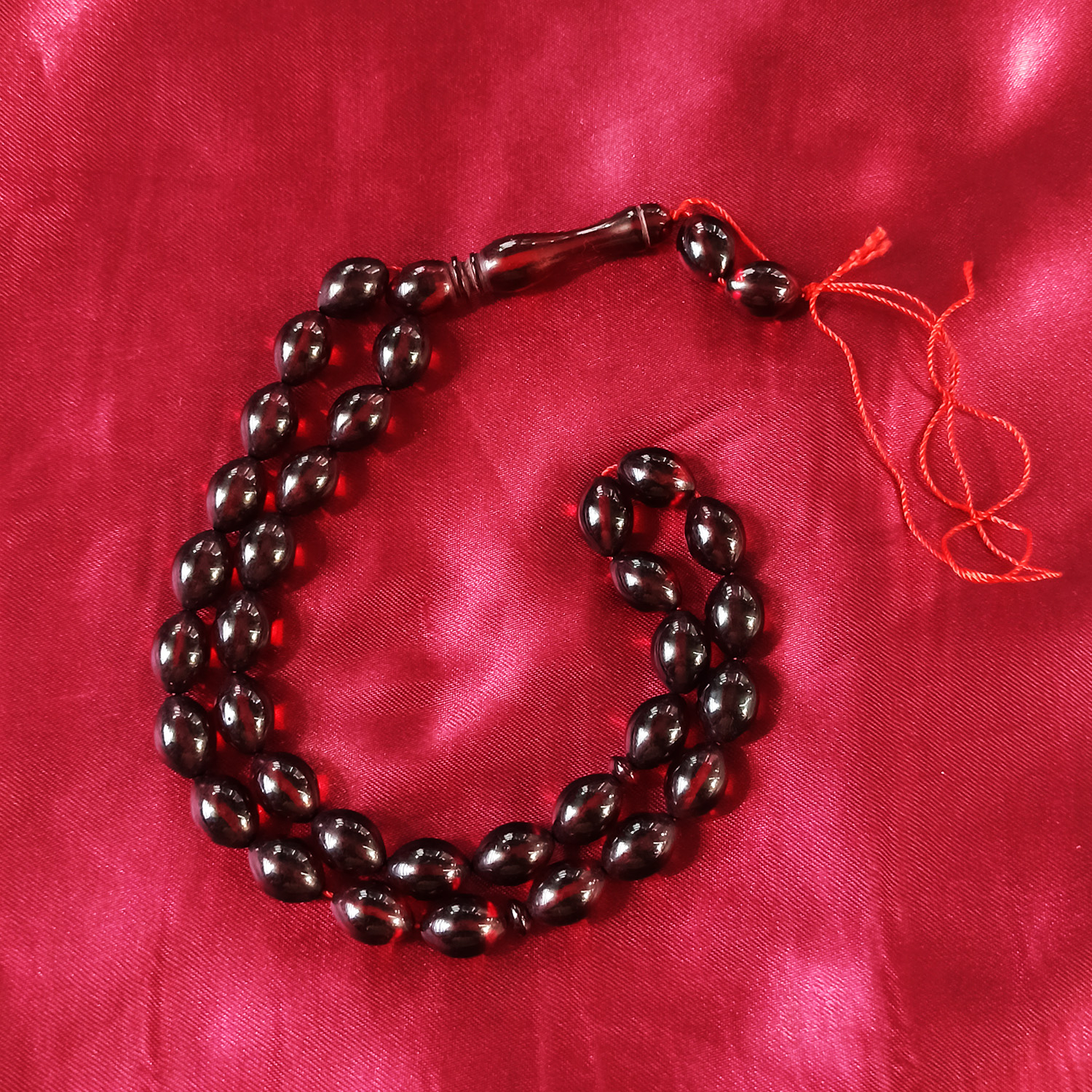 تسبیح کهربا سلین کالا مدل ce-tas-cah24