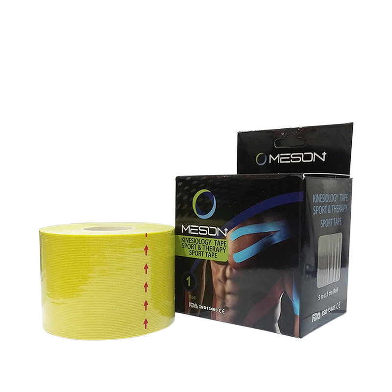 چسب ورزشی میسون مدل Kinesiology Tape Yellow چسب ورزشی میسون مدل Kinesiology Tape Yellow