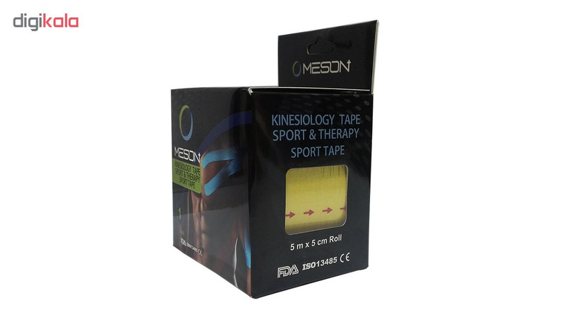 چسب ورزشی میسون مدل Kinesiology Tape Yellow چسب ورزشی میسون مدل Kinesiology Tape Yellow