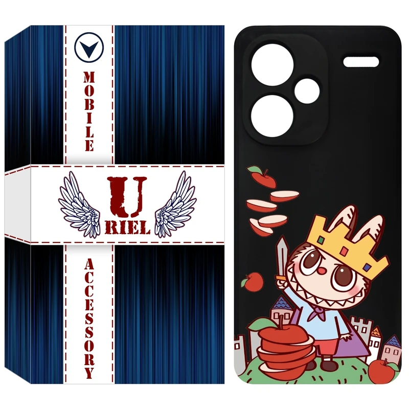 کاور یوریل مدل KSH کد 115 طرح عروسک لبوبو مناسب برای گوشی موبایل شیائومی Redmi Note 13 Pro Plus