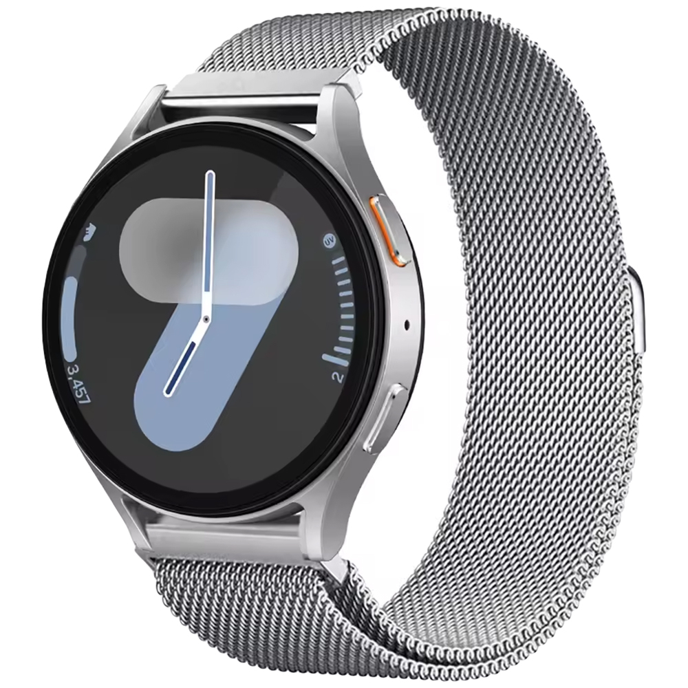 بند انتک مدل Milanese مناسب برای ساعت هوشمند سامسونگ Galaxy Watch 4/5/6/7/FE سایز 40/43/44/46/47mm