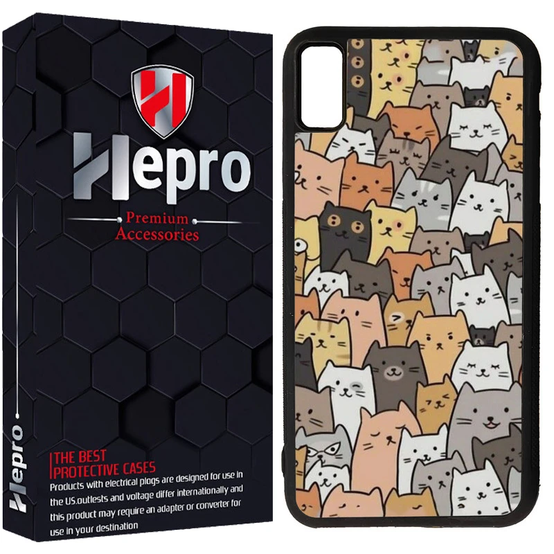 کاور هپرو طرح فانتزی مدل TPU مناسب برای گوشی موبایل اپل IPHONE X / XS