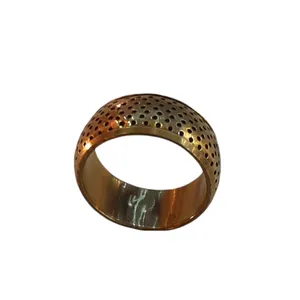 انگشتر زنانه مدل هندی برنجی نقطه ای