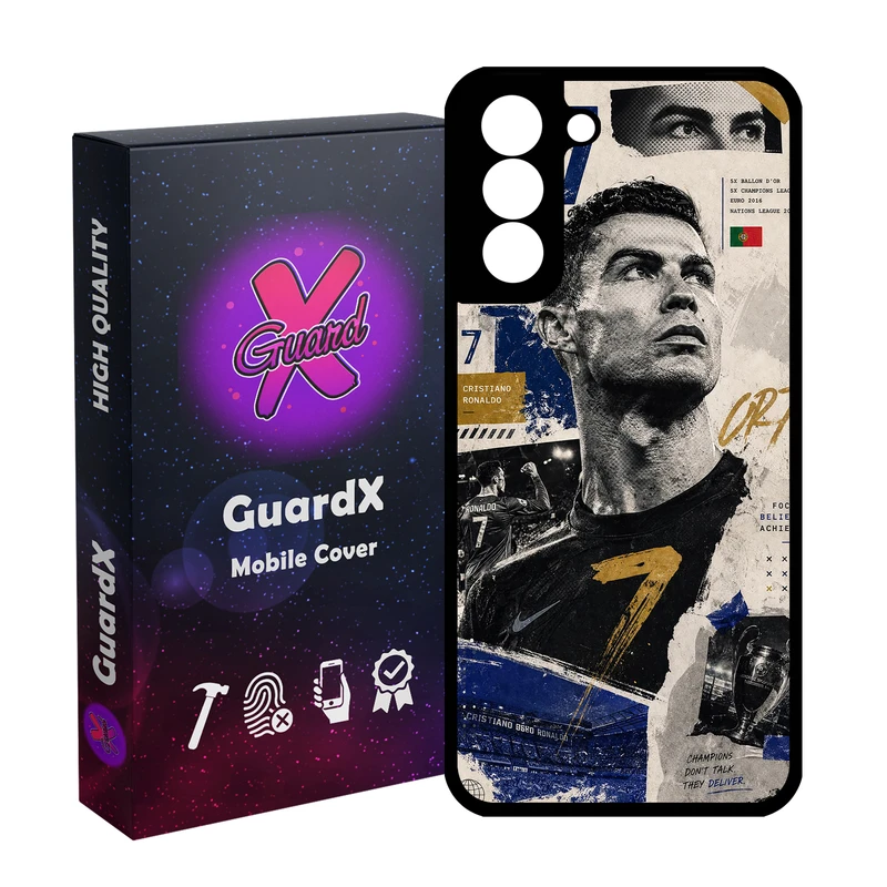 کاور گارد ایکس طرح CR7 مدل 11096 مناسب برای گوشی موبایل سامسونگ Galaxy S21 FE