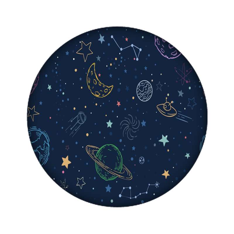 استیکر تزئینی موبایل مدل فضا کد 4704