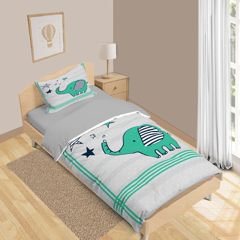 سرویس روتختی 1 نفره 5 تکه نوپه هوم مدل فیل T6443