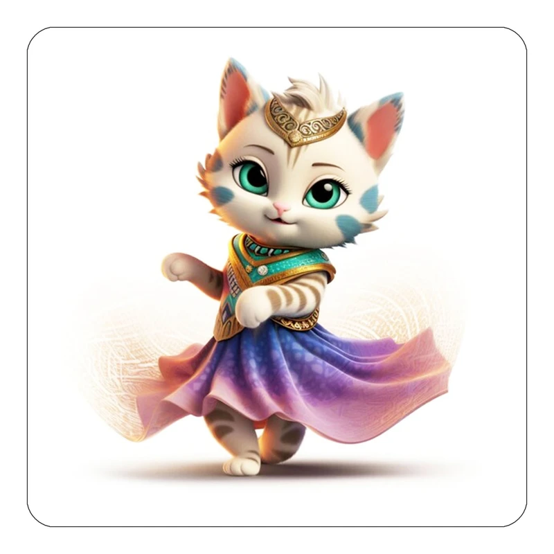 مگنت کاکتی طرح حیوانات کارتونی مدل mp28784