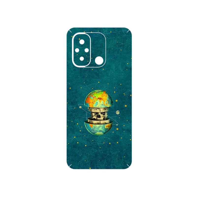 برچسب پوششی ماهوت مدل Collage of Earth Face مناسب برای گوشی موبایل شیائومی Redmi 12C