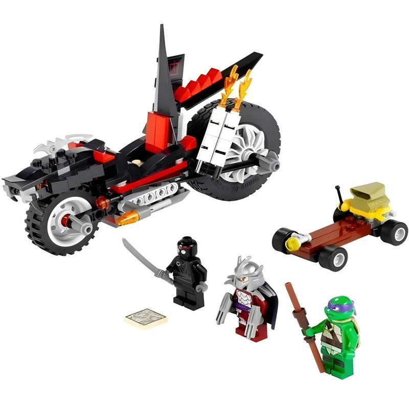 ساختنی 203 قطعه بلا مدل لاک پشتهای نینجا کد 10207