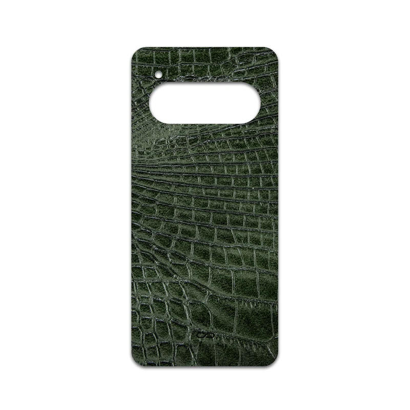 برچسب پوششی ماهوت مدل Green-Crocodile-Leather مناسب برای گوشی موبایل داریا Bond II 5G